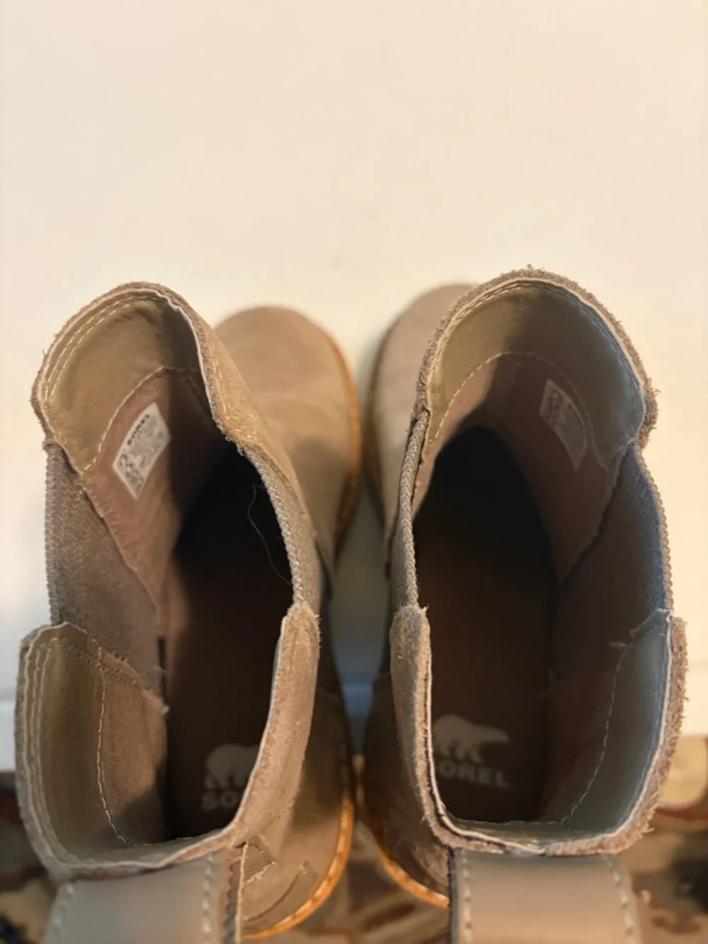 Sorel Chelsea Suede Waterproof Slip On boots, 7.5